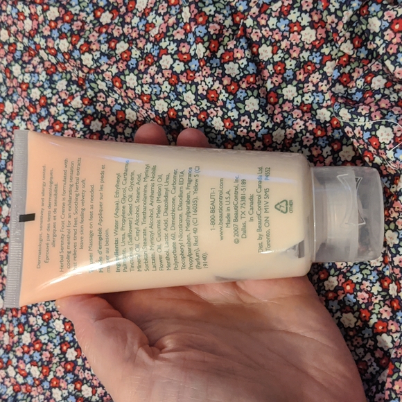 Foot cream Beauticontrol Herbal Serenity Aromatherapy 5oz light scent - Picture 2 of 3